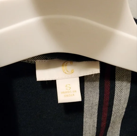 Plaid cardigan - Picture 3 of 3